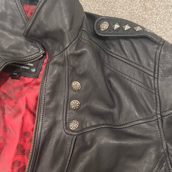 SOLD 💥Affliction Mens Limited Edition Black Label Premium Leather Jacket - Picture 3 of 9
